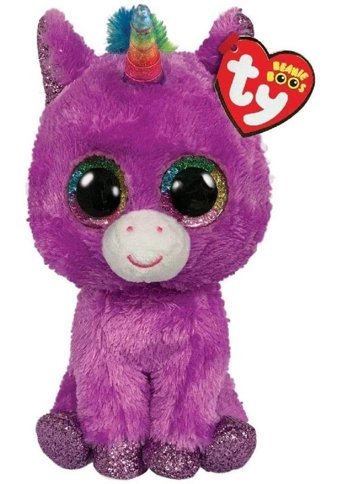 Ty Beanie Boos Unicorn Mor 15 cm Peluş Oyuncak