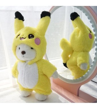 Alibee Pokemon Pikachu Psychk Pet Fuits Ayı 30 cm Peluş Oyuncak