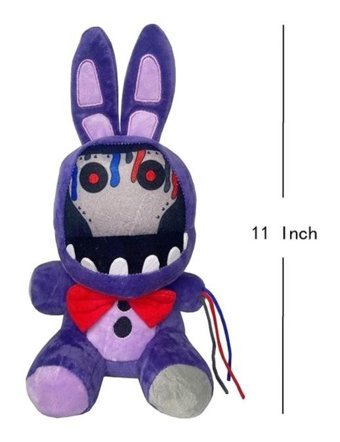 Jzcat Mor Soluk Tavşan Peluş Oyuncak 11 inç Peluş Oyuncak