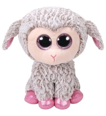 Ty Beanie Boos Kuzu Dixie Med Gri 25 cm Peluş Oyuncak