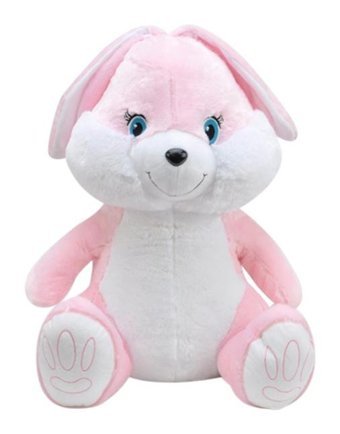 Selay Oyuncak Pembe Büyük Boy Tavşan Oyuncak 80 cm Peluş Oyuncak