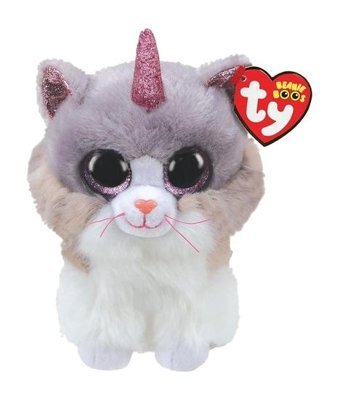 Ty Beanie Boos Asher Unicorn Kedi 15 cm Peluş Oyuncak