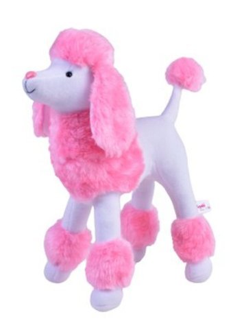 Bambi Sevimli Poodle Köpek Pembe 40 cm Peluş Oyuncak