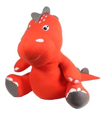 Dada Toys Dino Turuncu 80 cm Peluş Oyuncak