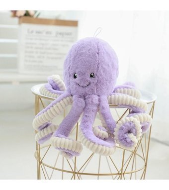 Worryfreeshopping Küçük Ahtapot 40 cm Peluş Oyuncak