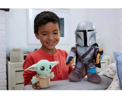 Mattel Star Wars Mandalorian Sesli Peluş Oyuncak