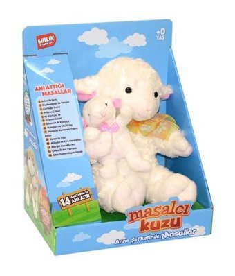 Birlik Oyuncak Masal Anlatan Kuzu Eğitici Kuzu Peluş Oyuncak