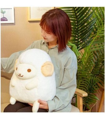 Worryfreeshopping Kawaii Küçük Yünlü Doldurulmuş 30 cm Peluş Oyuncak
