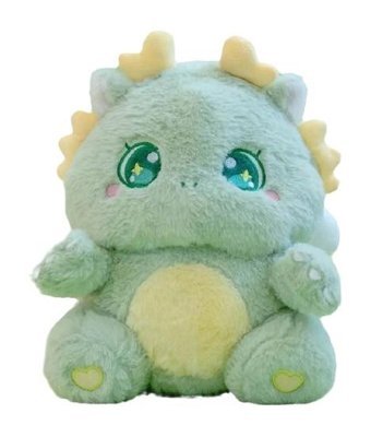 Jzcat Yeşil Dragon Baby Çocuk Bebek 30 cm Peluş Oyuncak