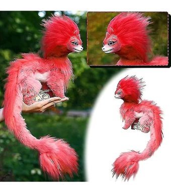 Alibee Qmmd Sisu Dragon Son Dragon El Yapımı 50 cm Peluş Oyuncak