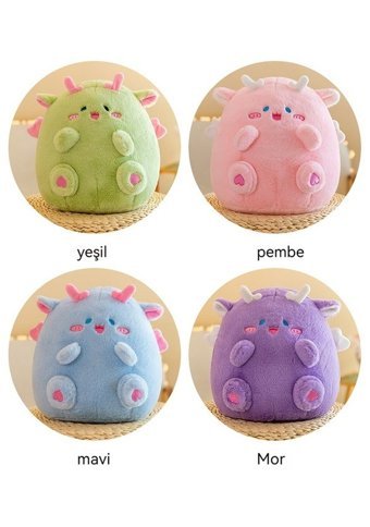 Jzcat Yeşil Çocuk Sevimli Ejderha Bebek 30 cm Peluş Oyuncak