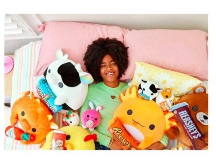 Snackles Aburcubur CowFroot Loops 35 cm Peluş Oyuncak