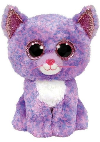 Mega Oyuncak Cassidy Lavanta Renkli Kedi 15 cm Peluş Oyuncak
