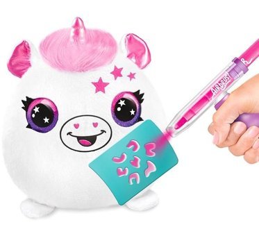 Mega Oyuncak Airbrush Plush Sürpriz Squishy Paint Bucket Peluş oyuncak