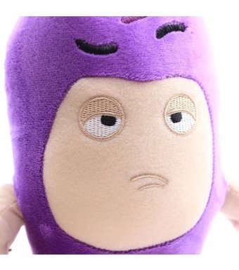 Jolıta Mor Oddbods Karikatür 23 cm Peluş Oyuncaklar