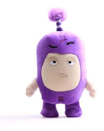 Jolıta Mor Oddbods Karikatür 23 cm Peluş Oyuncaklar