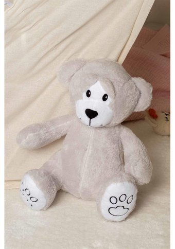Boumini Toys Ayıcık Gri 30 cm Peluş Oyuncak