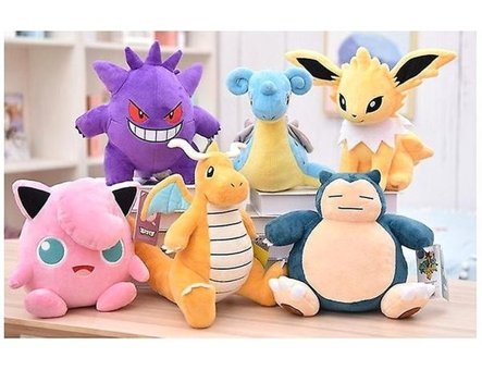 Alibee Jessieyou Mall Karikatür Pokemon Doldurulmuş Peluş Oyuncak