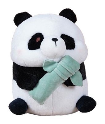 Jzcat Siyah Çocuk Sevimli Hayvan 23 cm Peluş Oyuncak