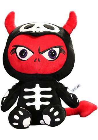 Yucama Küçük Şeytan Koyu Hayvan Bebek 30 cm Peluş Oyuncak