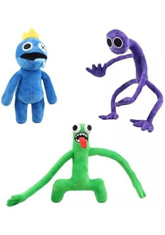 Alibee Bestone 3 Adet Rainbow Friends Peluş Oyuncak