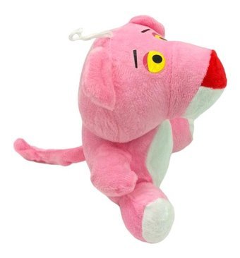Pop Şeker Pembe Panter Sevimli Oturan 18 cm Peluş Oyuncak