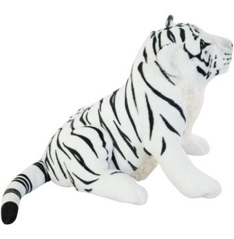 Sunman Yavru Beyaz Kaplan 45 cm Peluş Oyuncak