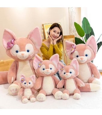 Carrier Taşıyıcı Pembe Lina Belle Bebek 55 cm Peluş Oyuncak