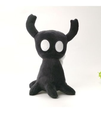 Alibee Siyah Hollow Knight Zote Teddy 22 cm Peluş Oyuncak