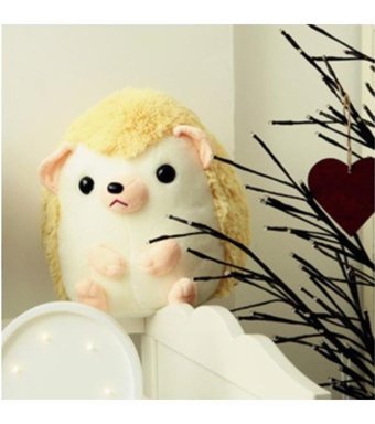 Worryfreeshopping Sevimli Çizgi Kirpi Bebek 35 cm Peluş Oyuncak