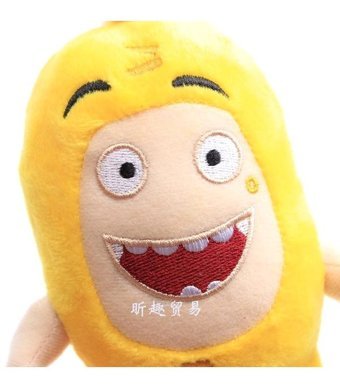 Jolıta Sarı Oddbods Karikatür 23 cm Peluş Oyuncaklar
