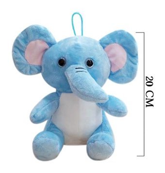 Selay Oyuncak Fil Mavi 20 cm Peluş Oyuncak