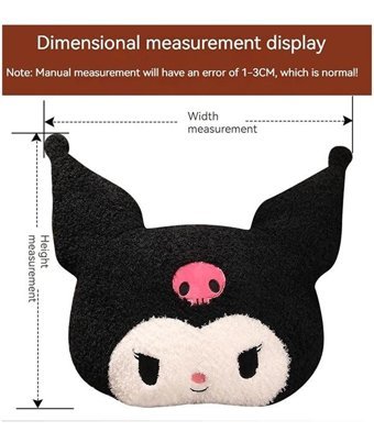 Bruigy Siyah Prodigy Toy Karikatür Figürlü Peluş Oyuncak