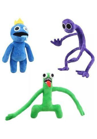Alibee Sinley 3 Adet Rainbow Friends Peluş Oyuncak