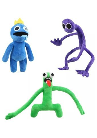 Alibee Sinley 3 Adet Rainbow Friends Peluş Oyuncak