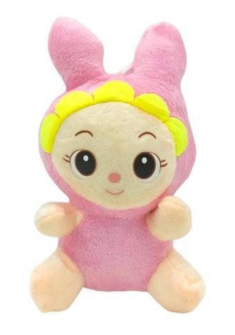 Pop Şeker Ayçiçeği Tavşan Bebekler 23 cm Peluş Oyuncak