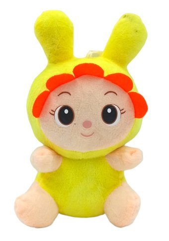 Pop Şeker Ayçiçeği Tavşan Bebekler 23 cm Peluş Oyuncak