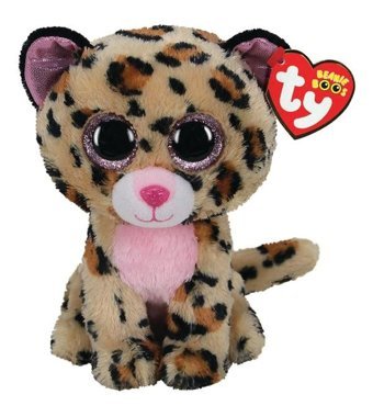Ty Beanie Boos Livvie Pembe Leopar 15 cm Peluş Oyuncak