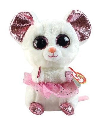 Ty Beanie Boos Tütülü Fare Nina 17 cm Peluş Oyuncak