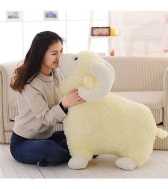 Alibee Karikatür Koyun 45 cm Peluş Oyuncak