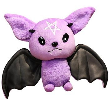 Alibee Prodigy Toy 45 cm Cadılar Bayramı Koyu Bat Peluş Oyuncak