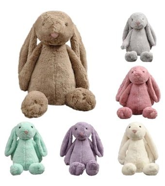 Worryfreeshopping Uzun Kulaklı Tavşan 30 cm Peluş Oyuncak