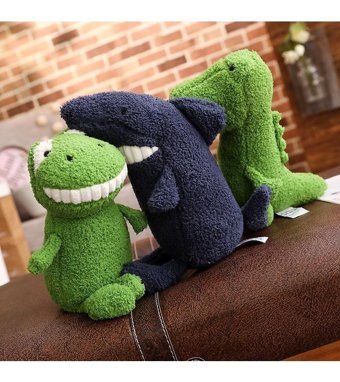 Jzcat Büyük Diş Bebek Kurbağa Peluş Oyuncak