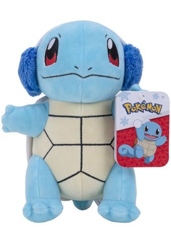 Pokemon Peluş Figür Noel Seri Squirtle 20 cm Peluş Oyuncak