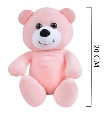 Selay Oyuncak Pembe Ayı 20 cm Peluş Oyuncak