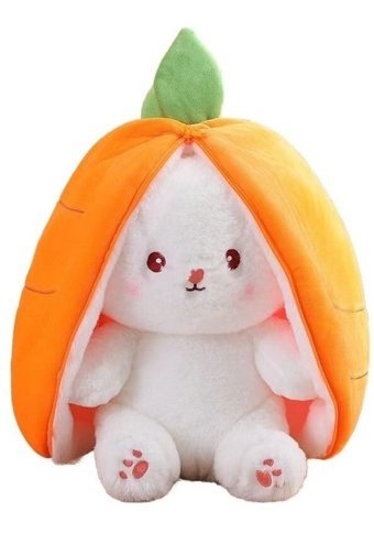 Alibee Averantis Choice Plus Karot Tavşan 25 cm Peluş Oyuncak