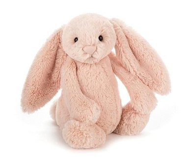 Jellycat Bashful Tavşan Pudra Orta Boy 31 cm Peluş Oyuncak