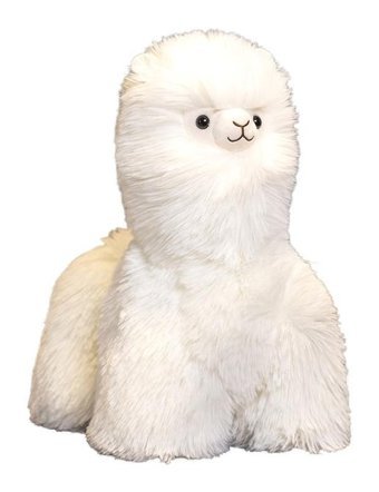 Jzcat Beyaz Sevimli Alpaka 32 cm Peluş Oyuncak