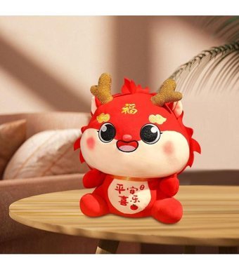 Magideal Suntek Çin Ejderha Yaratıcı Oturma Odası Peluş Oyuncak
