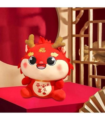 Magideal Suntek Çin Ejderha Yaratıcı Oturma Odası Peluş Oyuncak